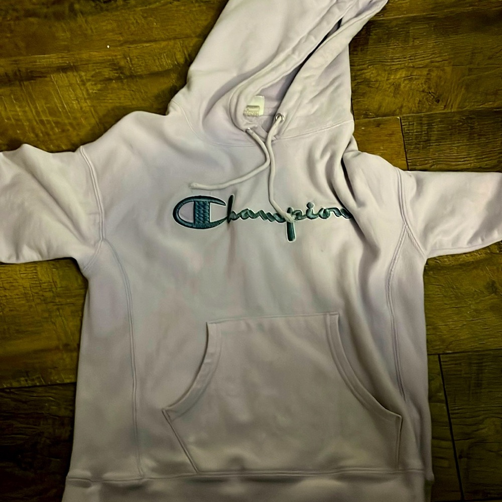 x-small, champion hoodie